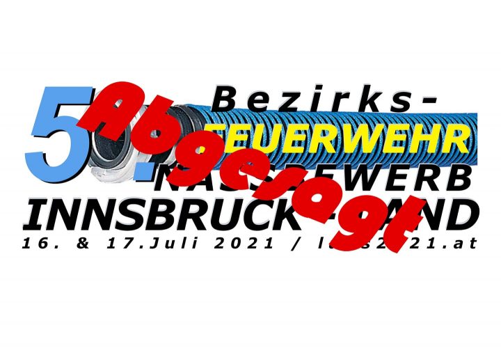 Absage Bezirks-Nassbewerb 2021