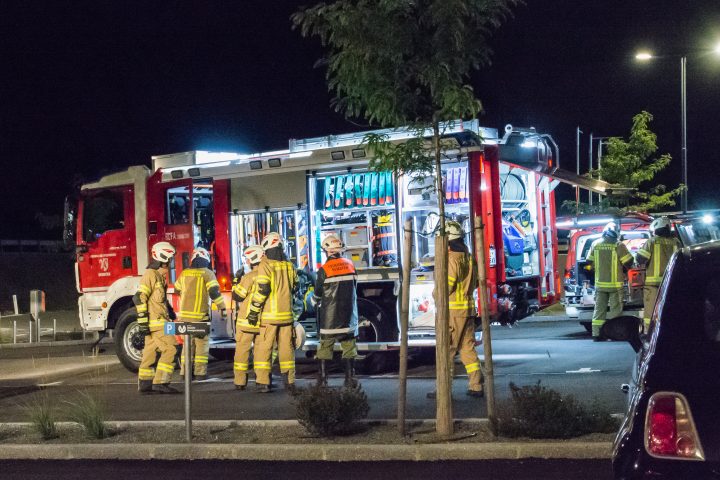 Brand im neuen Tirol Center