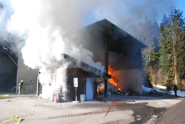 Brand in Gewerbebetrieb in Leutasch