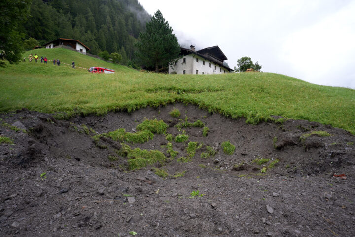 Fliegerbombe in Sankt Jodok