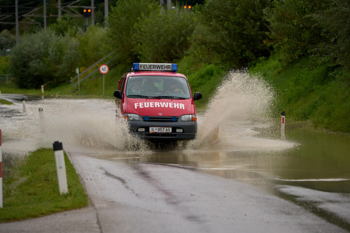 Unwettereinsätze im Bezirk IBK-Land