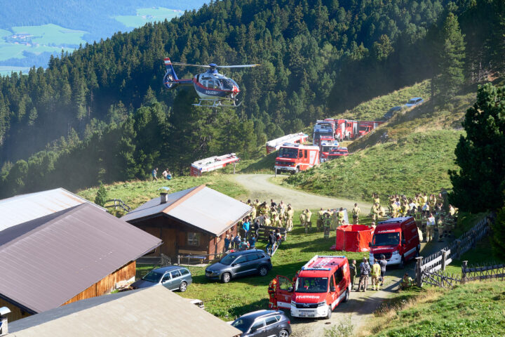 Waldbrandübung in Großvolderberg