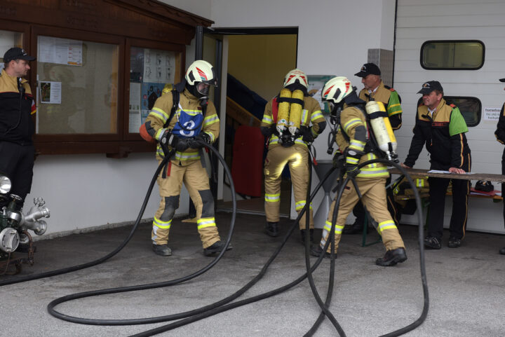 Atemschutzleistungsprüfung in Sankt Sigmund