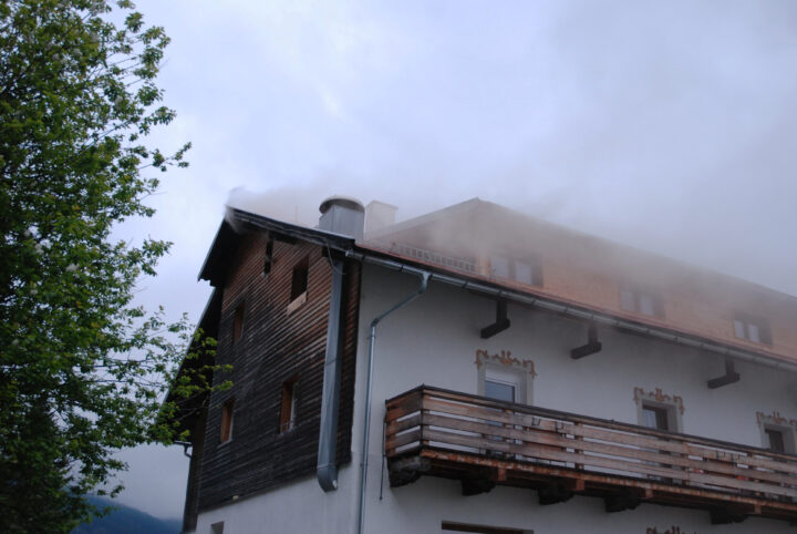 Dachgeschossbrand in Leutasch