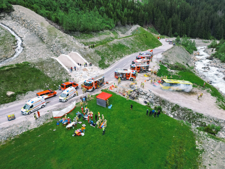 Abschnittsübung des Abschnittes Stubai